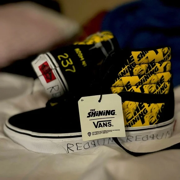 Vans high tops for the series of the Shining Movie! size Men’s US 